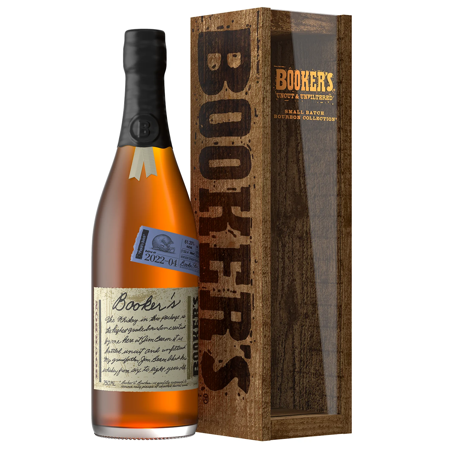 Booker’s 'Pinkle's Batch' Batch No. 2022-04 Straight Bourbon Whiskey