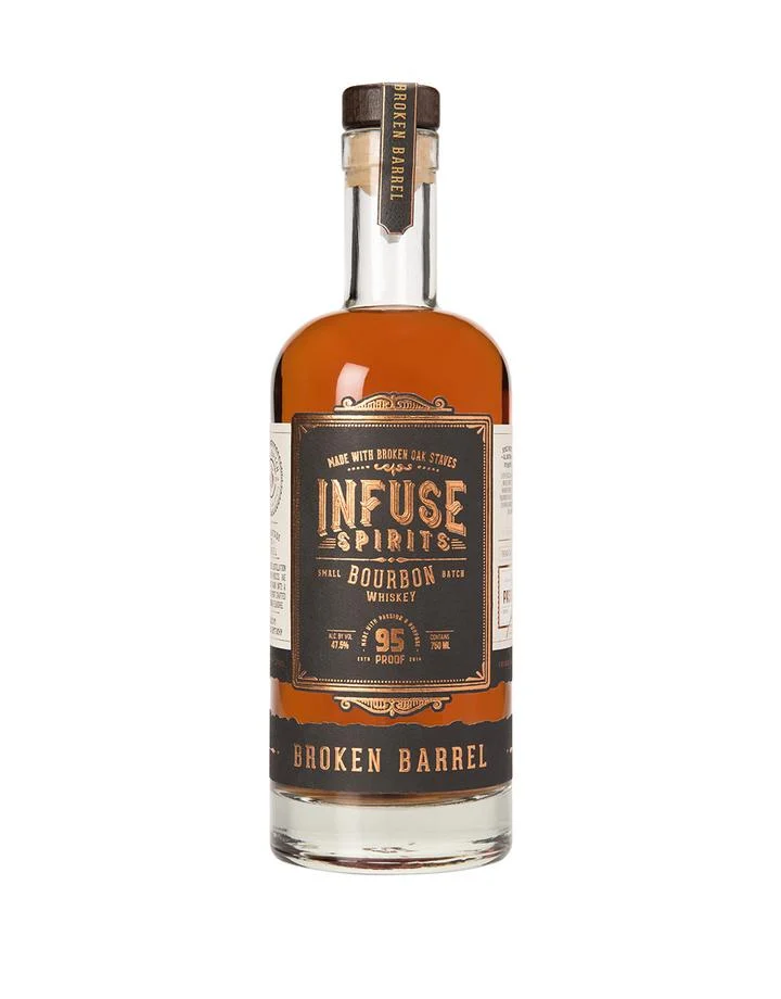 Infundir licores de whisky bourbon de barril roto