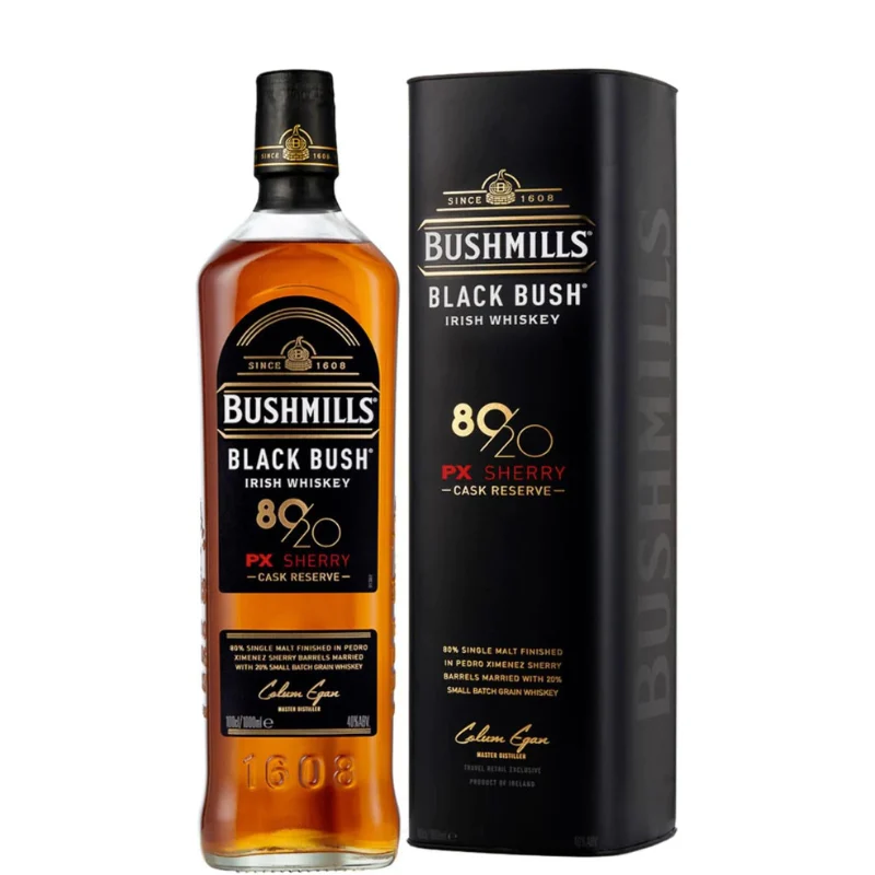 BUSHMILLS BLACK BUSH Sherry Cask Reserve PX 80/20 1L. - Bushmills Distillery
