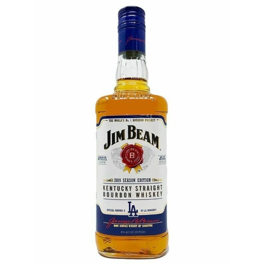 Jim Beam Los Angeles Dodgers Edition Straight Bourbon Whiskey