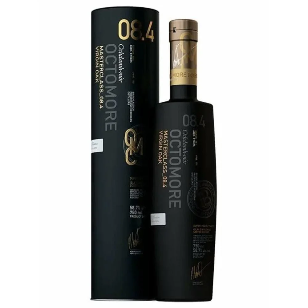 Octomore Masterclass 08.4 Aged 7 Years Islay Single Malt Scotch Whiskey