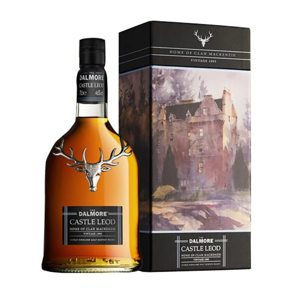 The Dalmore Castle Leod Home of Clan Mackenzie Single Malt Scotch Whiskey