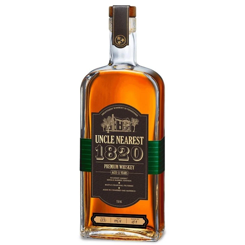 Whisky premium Uncle Nearest 1820 Single Barrel Edition