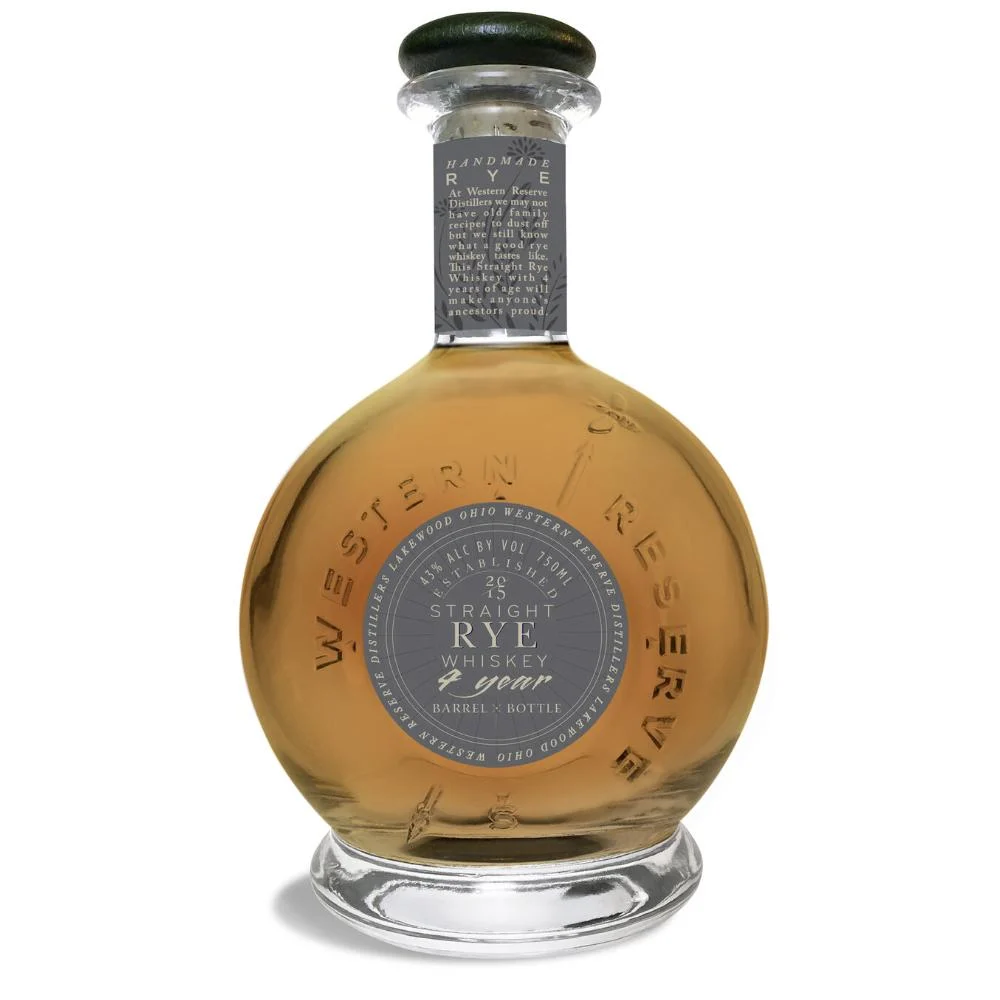 Whisky de centeno puro Western Reserve de 4 años