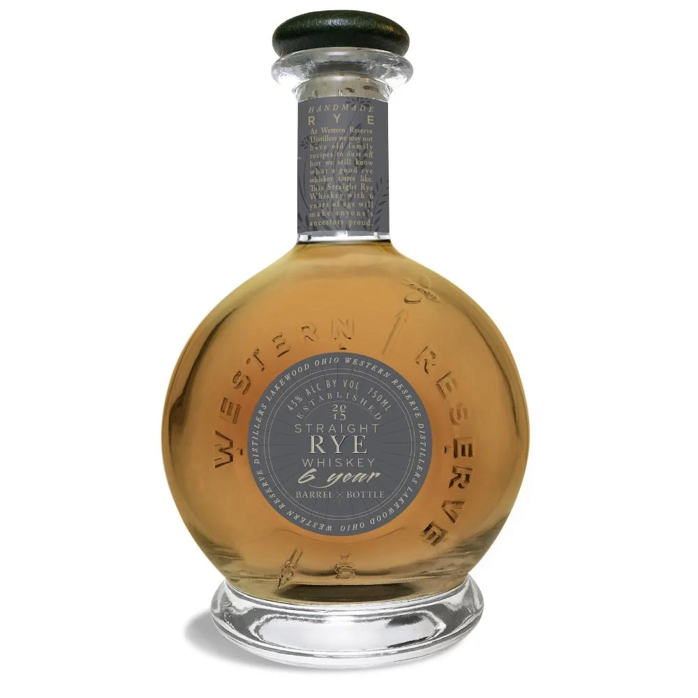 Whisky de centeno puro Western Reserve de 6 años