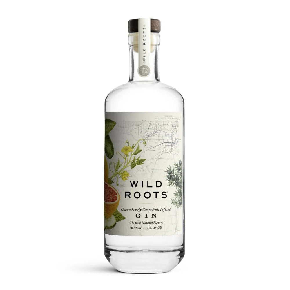 Ginebra con infusión de pepino y pomelo de raíces silvestres