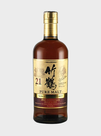 Nikka Taketsuru 21 Year Old 80th Anniversary Non-Chill-Filtered Whisky