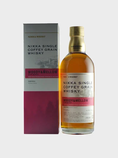 Whisky de grano de café de malta única Nikka Whisky amaderado y suave | 500ML