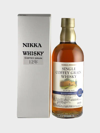 Nikka Coffey Grain 12 Year Old Woody & Mellow Whisky | 550ML - Whiskey
