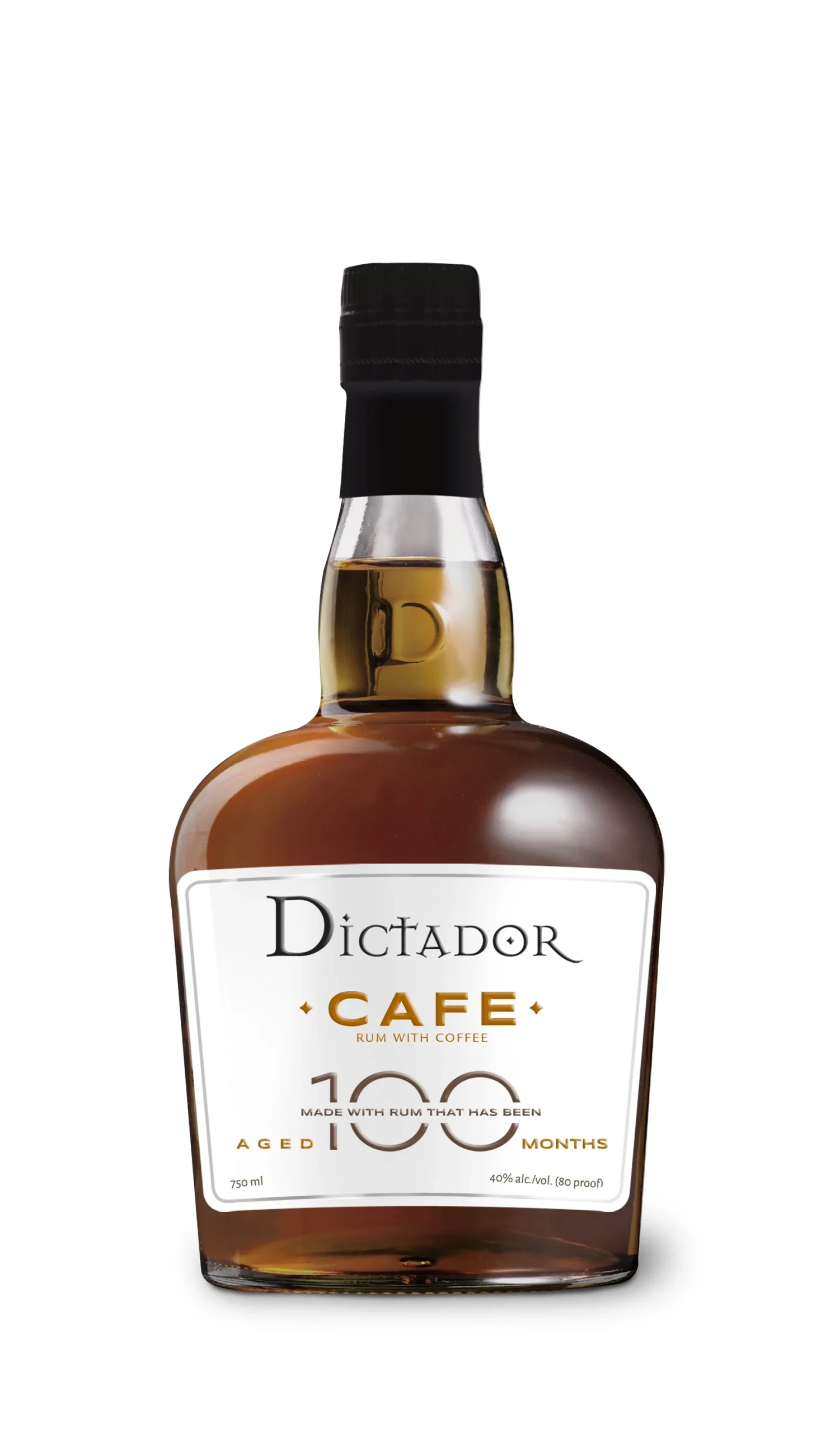 Ron Café Dictador 100 Meses Añejado