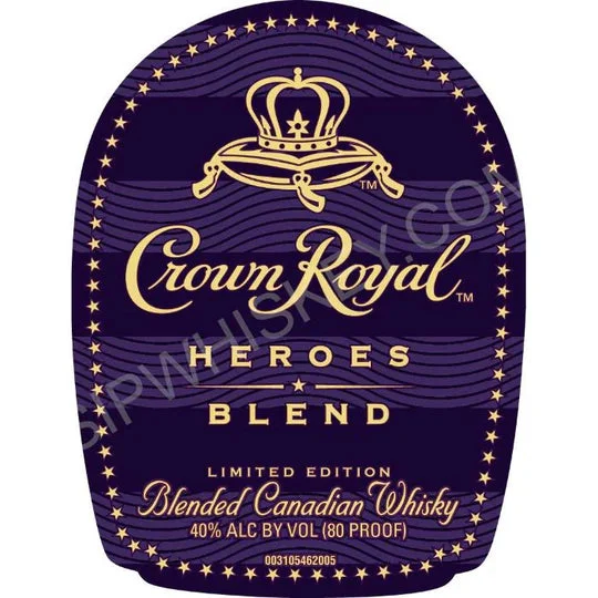 Crown Royal Heroes Blend Blended Canadian Whisky | Limited Edition - Whiskey