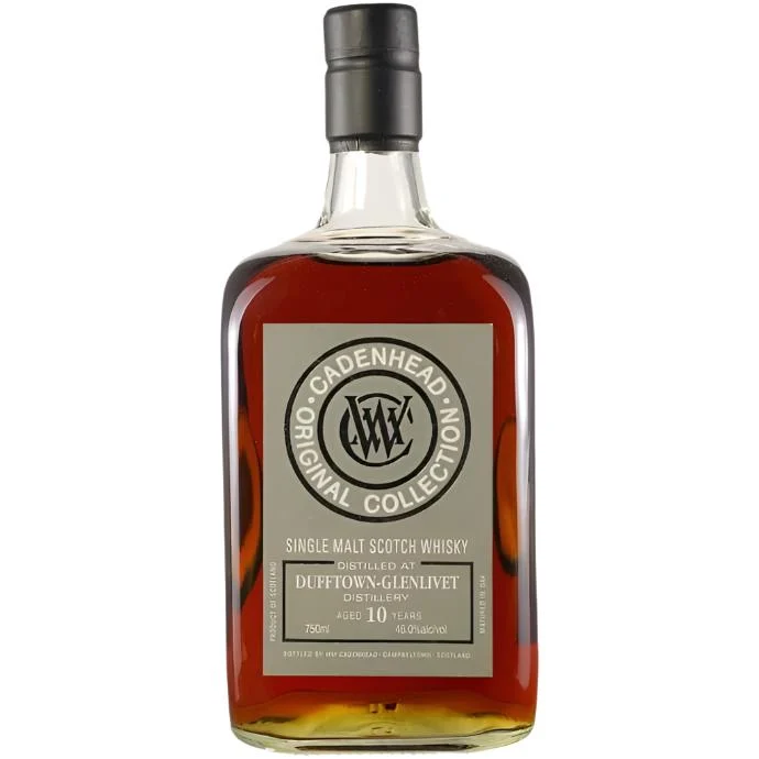 Cadenhead's Dufftown 10 Year Old Unchillfiltered Scotch Whisky - Whiskey