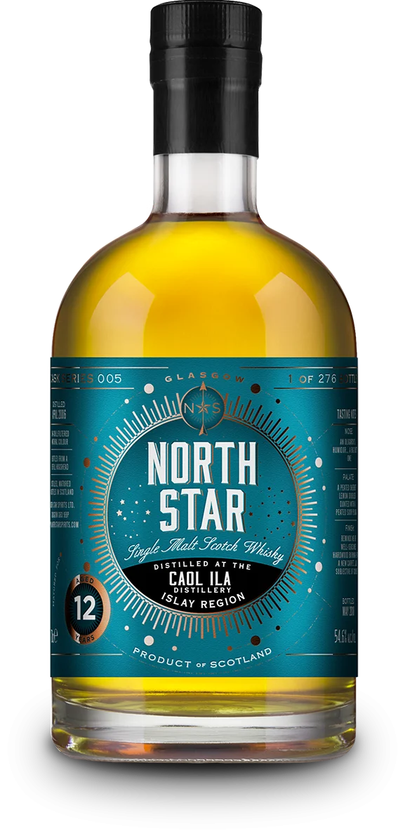 North Star Spirits Coal Ila 12 años Whisky escocés de pura malta