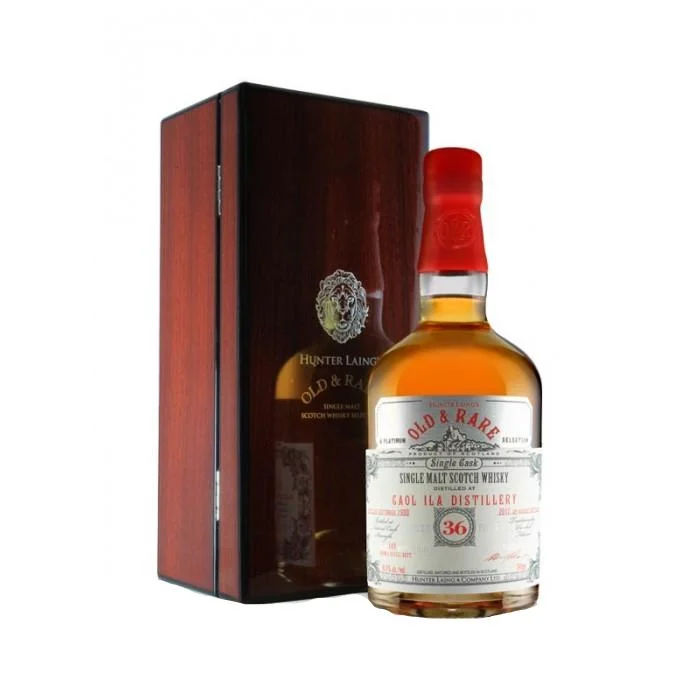 Caol Ila 36 Year Old Platinum Old & Rare Single Malt Scotch Whisky - Whiskey