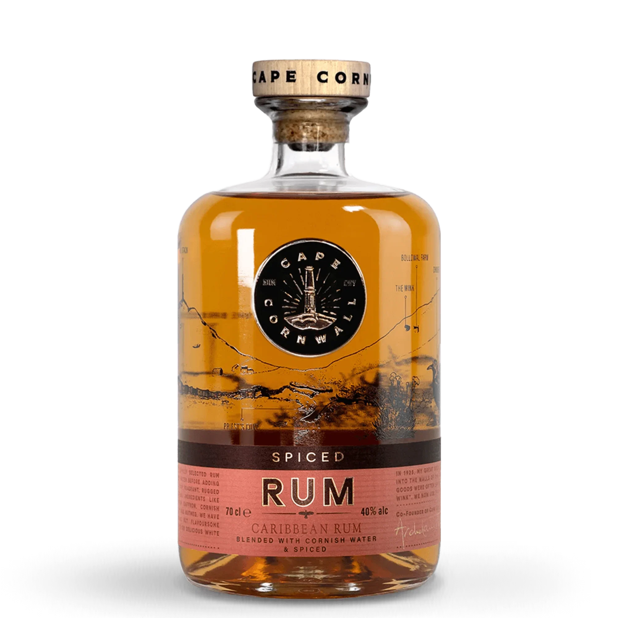 Cape Cornwall Spiced Rum | 700ML