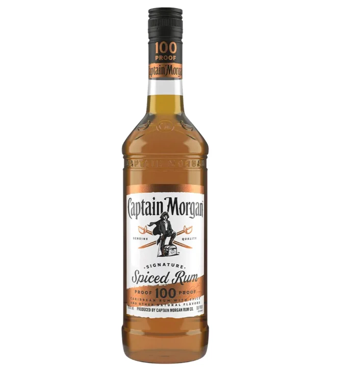 Captain Morgan Black Cask Ron especiado de 100 pruebas