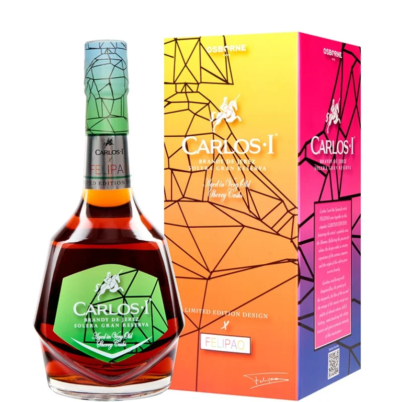 CARLOS I Solera Gran Reserva Edición Limitada x Felipao - Bodegas Osborne
