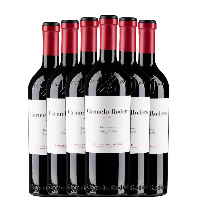 CARMELO RODERO Crianza 2023 x6 botellas - Bodegas Carmelo Rodero