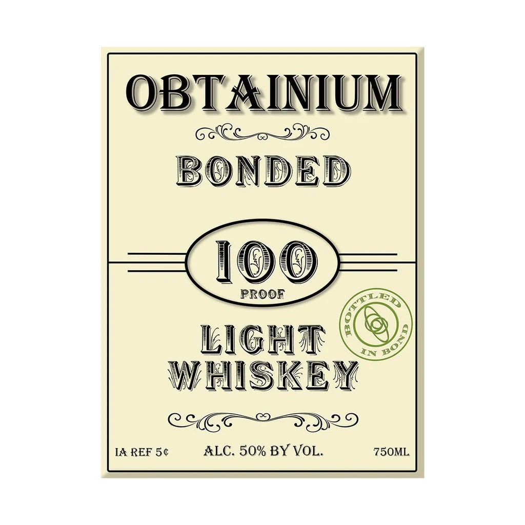Cat’s Eye Bottled In Bond Obtainium Light Whiskey