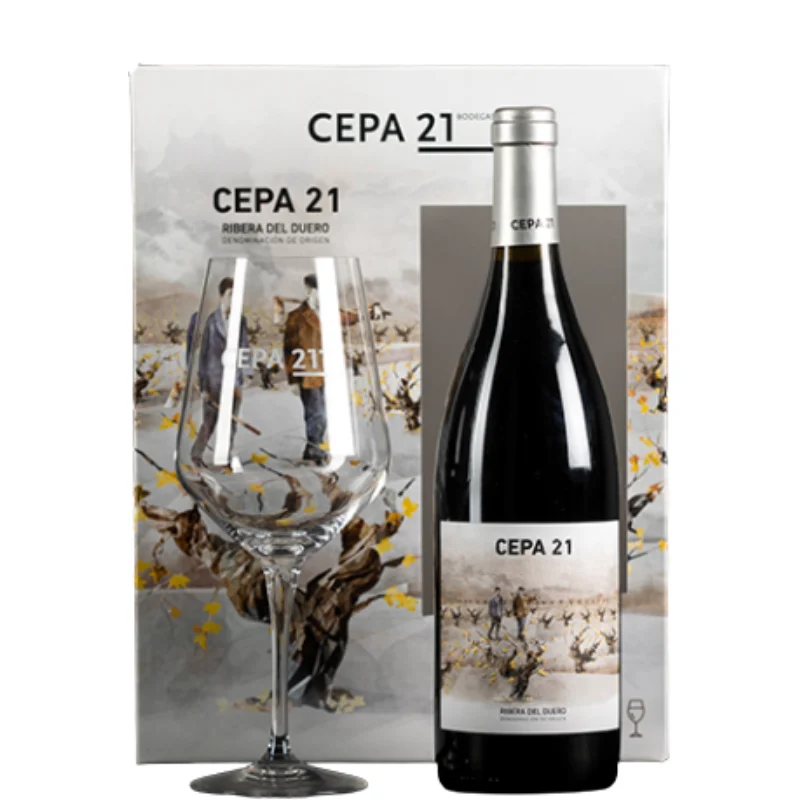 CEPA 21 Estuche + Copa - Bodegas Cepa 21