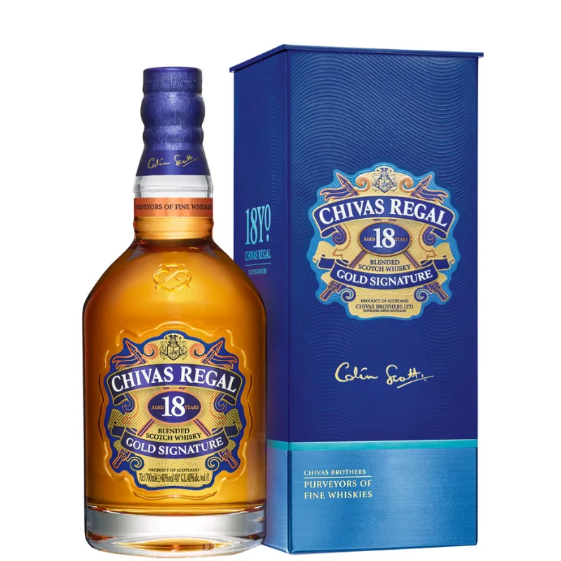 CHIVAS 18 Años GOLD SIGNATURE 1L. - Chivas Brothers