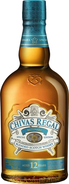 Chivas Regal Mizunara 12 Year Old Blended Scotch Whisky - Whiskey