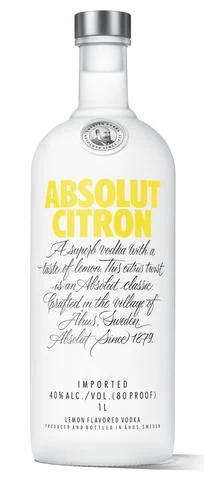 Absolut Citron Vodka | 1.75L