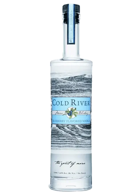 Cold River Blueberry Flavored 100% Potato Vodka
