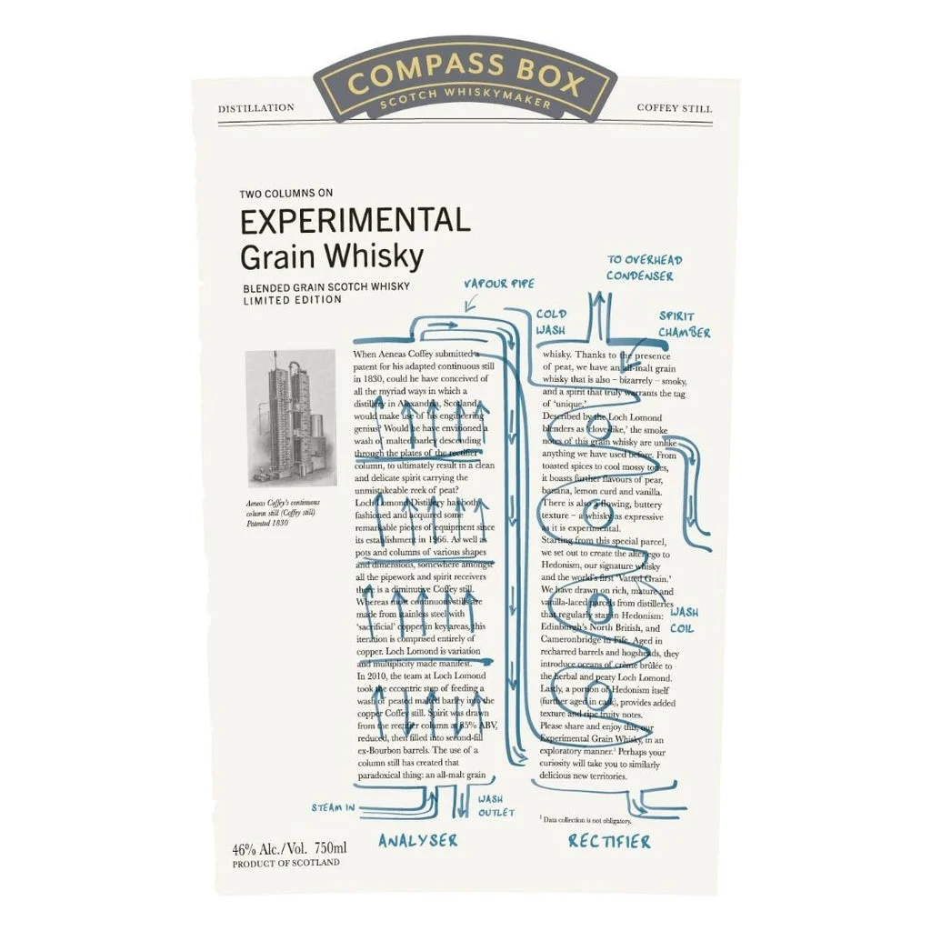Compass Box Experimental Grain Whiskey