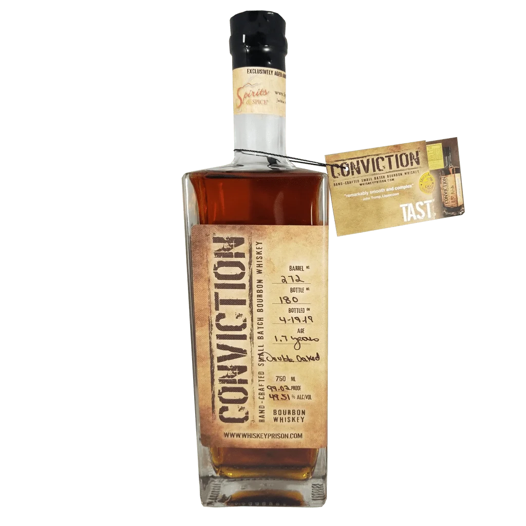 Conviction Hand Crafted Small Batch Bourbon Whiskey
