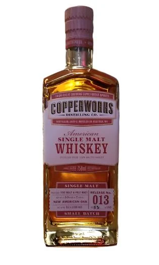 Copperworks Batch 13 American Single Malt Whiskey