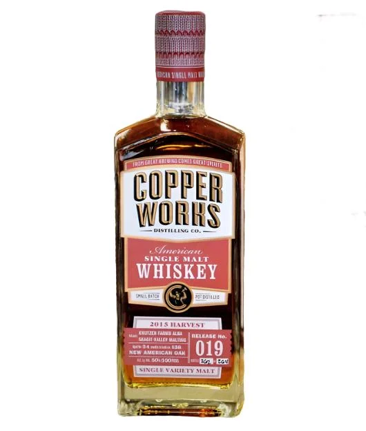 Copperworks Lanzamiento 019 Whisky de malta monovarietal