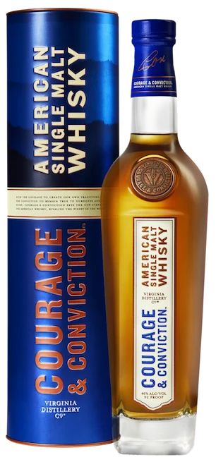 Virginia Distillery Co. Courage & Conviction American Single Malt Whiskey