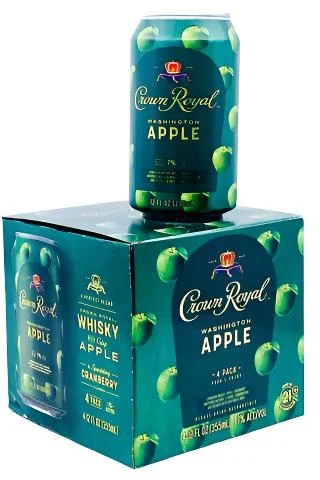 Crown Royal Washington Apple (4) Pack Cans - Ready To Drink