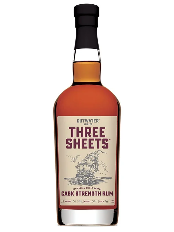 Cutwater Spirits Three Sheets Cask Strength Rum