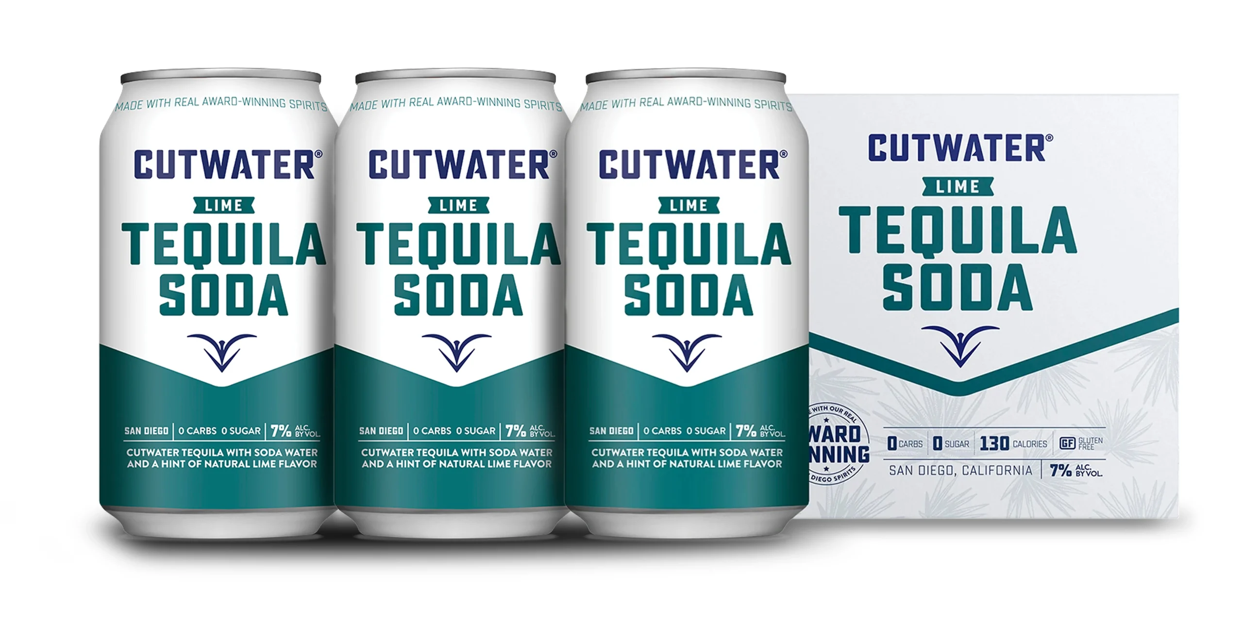 Cutwater | Lime Tequila Soda (4) Pack Cans - Ready To Drink