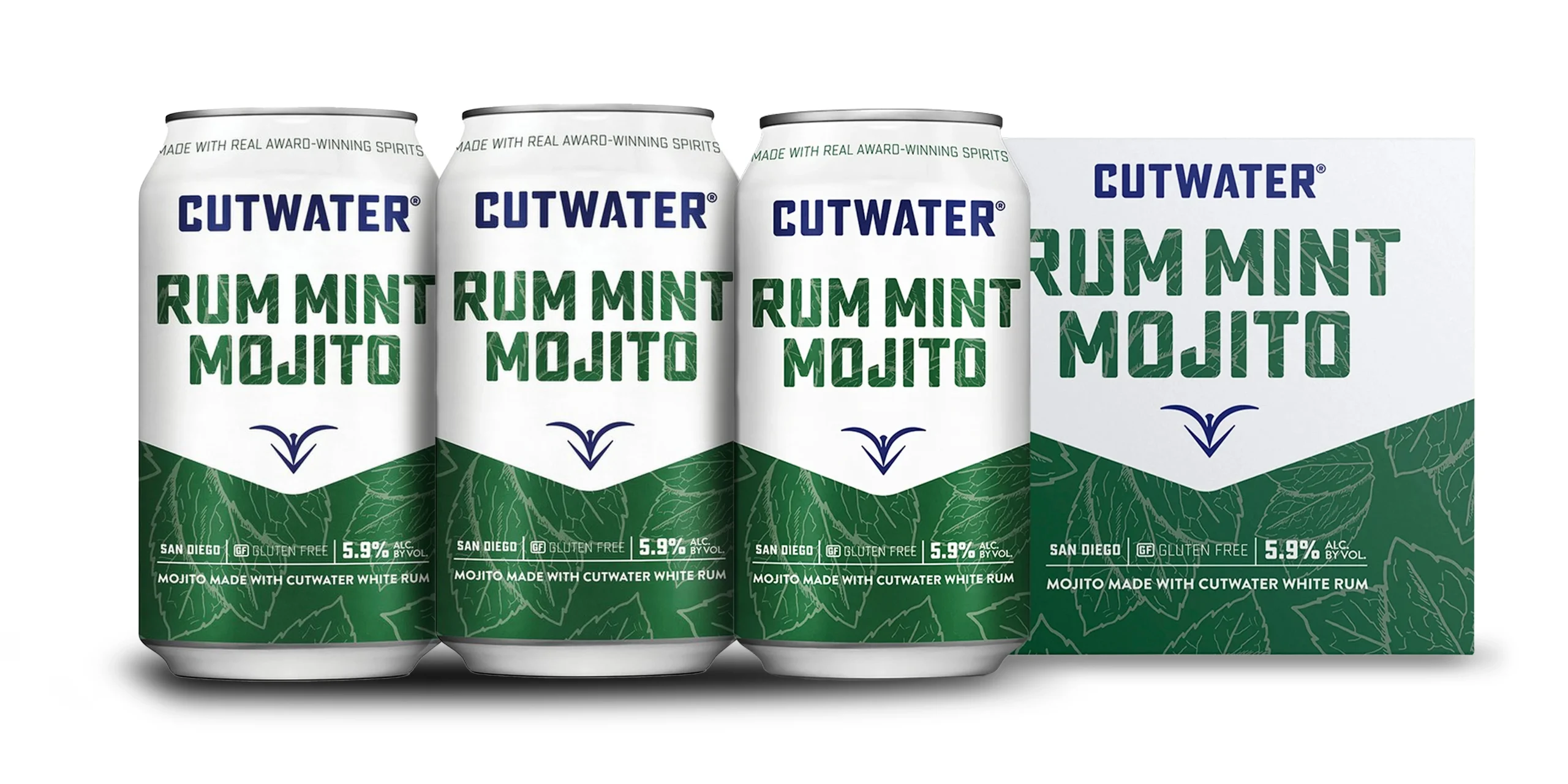 Cutwater | Rum Mint Mojito (4) pack cans - Ready To Drink