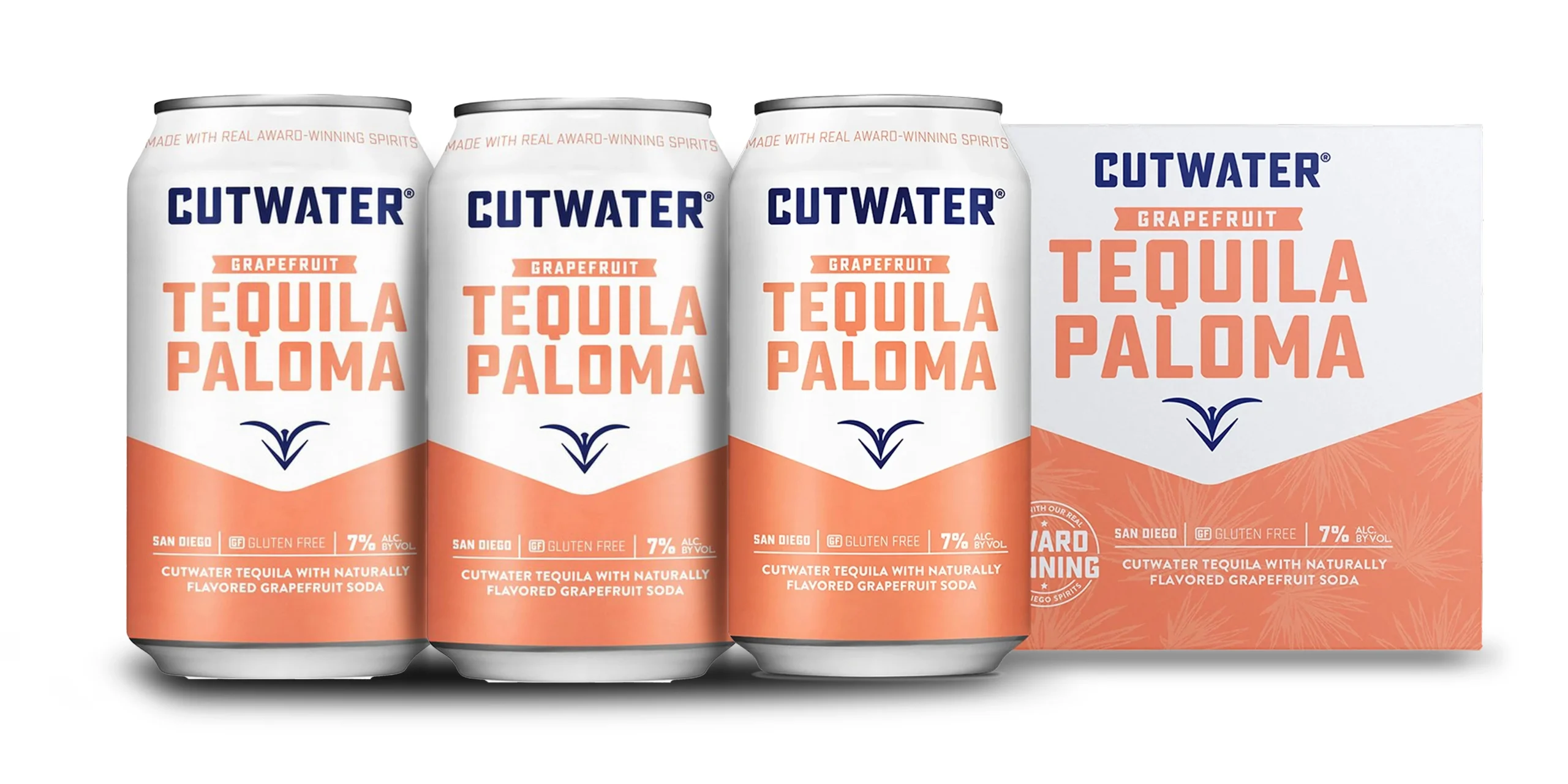 Cutwater | Grapefruit Tequila Paloma (4) Pack Cans - Ready To Drink