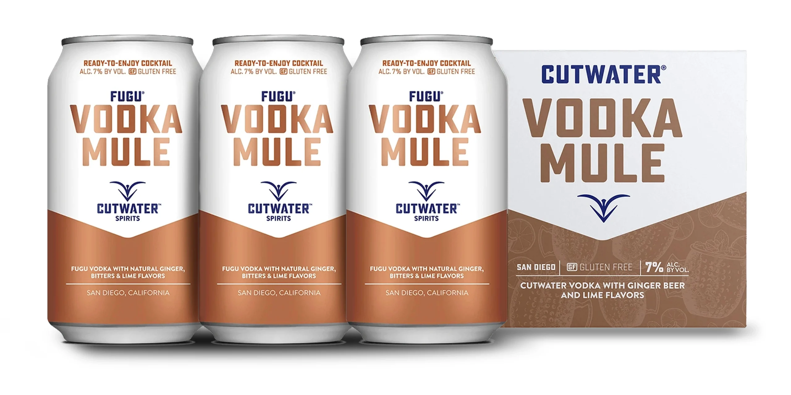 Cortamar | Fugu Vodka Mule (4) Pack Latas - Listo para beber