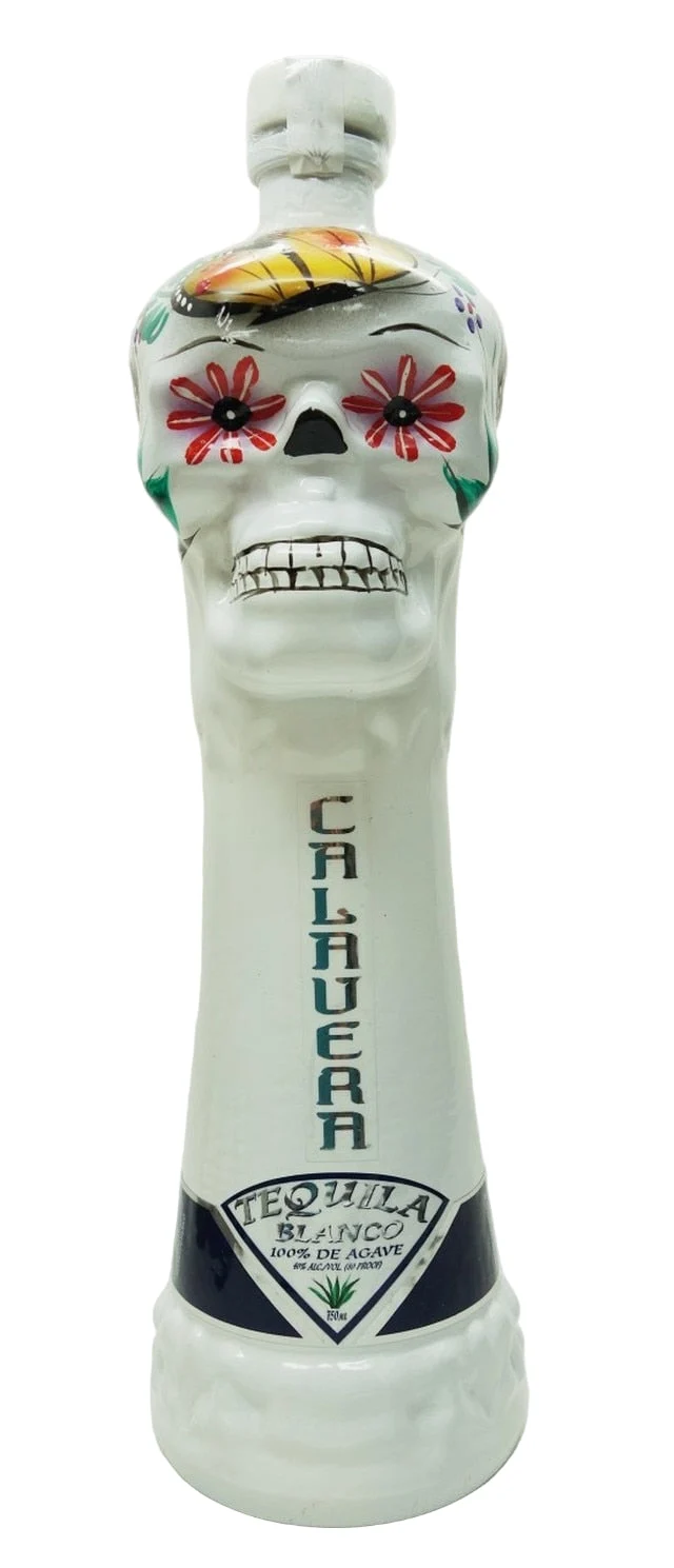 Calavera Skull Blanco Tequila