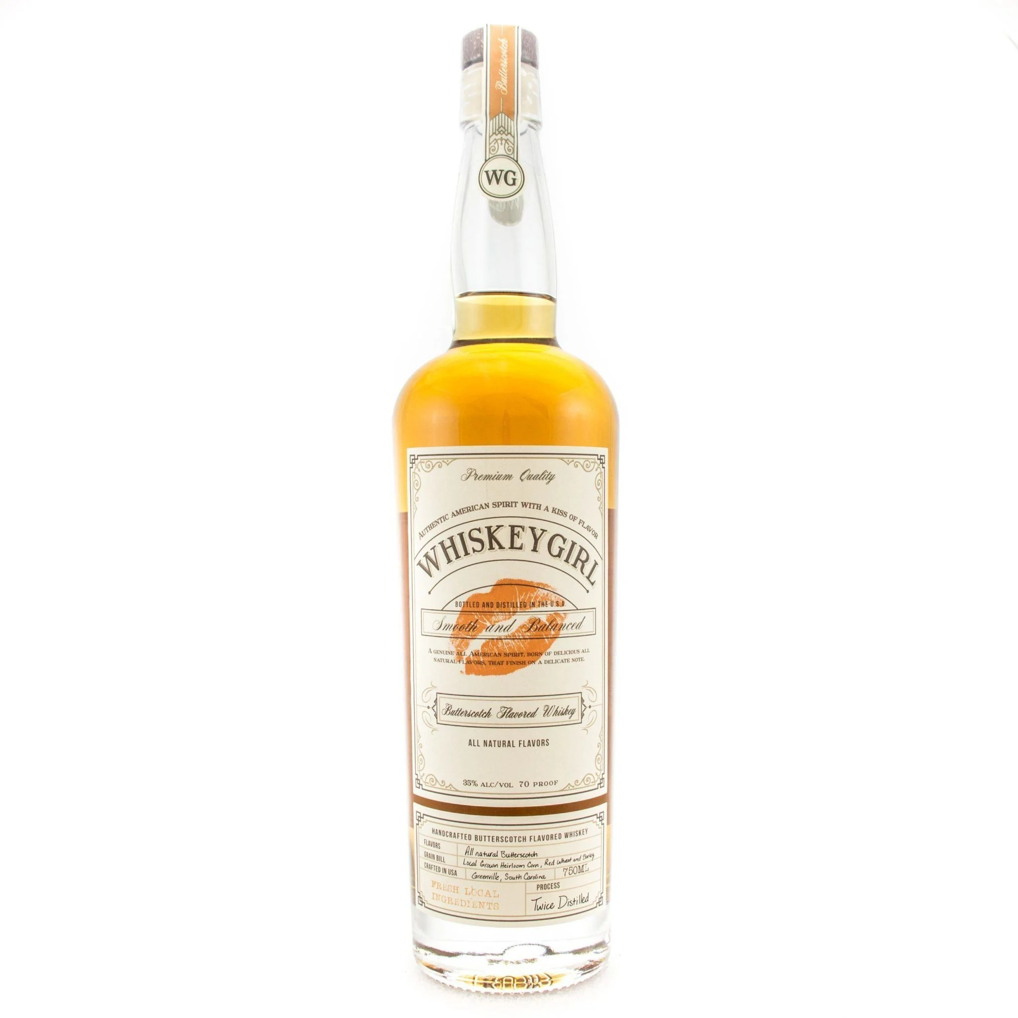 Whiskey Girl Butterscotch Flavored Whiskey