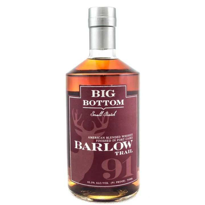 Big Bottom Small Batach Barlow Trail Port Cask Finish Whisky mezclado americano