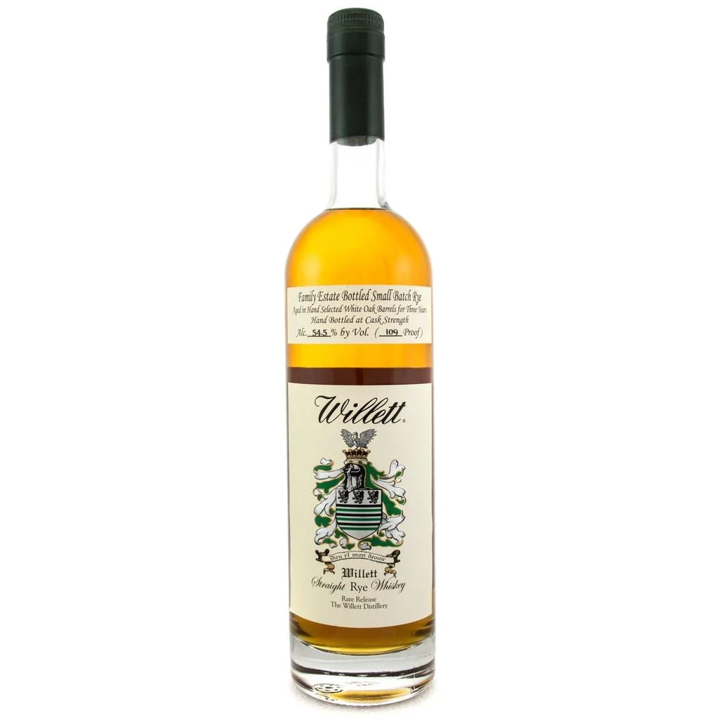 Willett Family Estate Bottled 9 Year Old Barrel # 111 Straight Rye Whiskey - Whisky