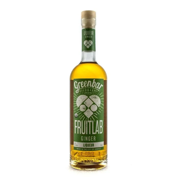 Greenbar Distillery Fruitlab Organic Ginger Liqueur