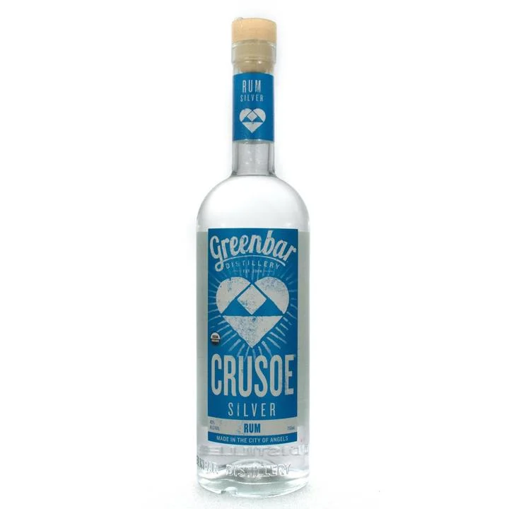 Greenbar Distillery Crusoe Silver Rum - Ron