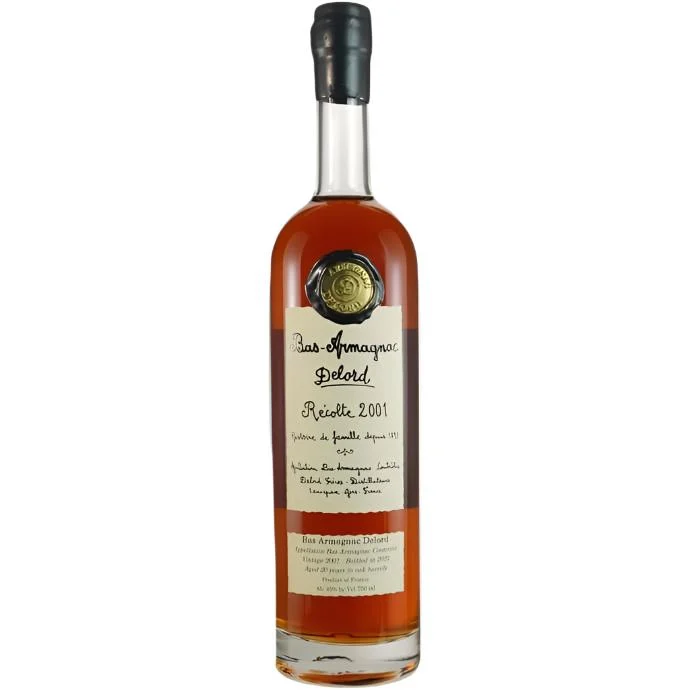 Delord 20 year Old Vintage 2001 Armagnac - Brandy
