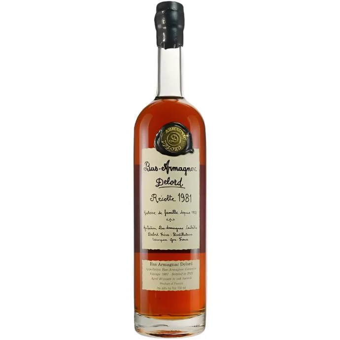 Delord 40 year Old Vintage 1981 Armagnac - Brandy