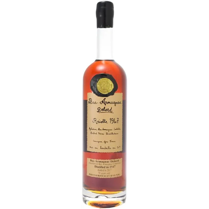 Delord 70 year Old Vintage 1947 Armagnac - Brandy