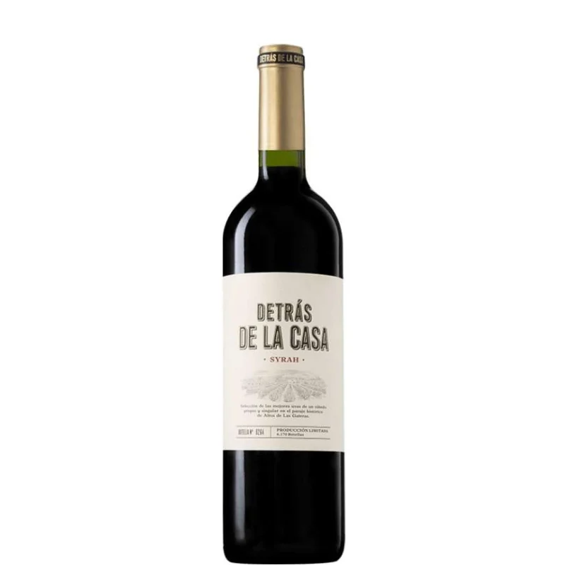 DETRAS DE LA CASA Syrah 2019 - Uvas Felices
