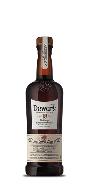 Dewar's 18 Year Old Blended Scotch Whisky - Whiskey